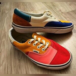 VANS Era SIZE 6.5 (women)/5 (men) Patchwork shoes